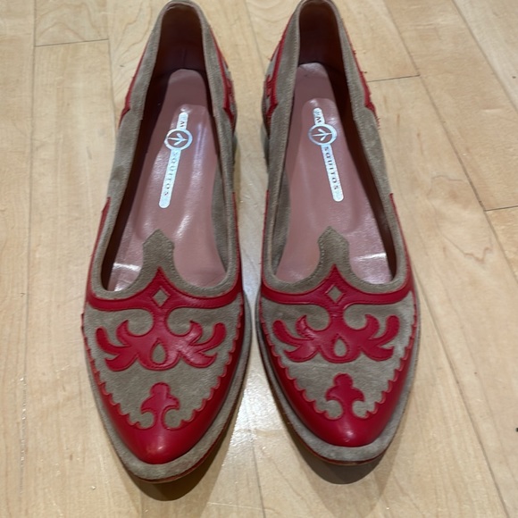 MOSQUITOS Unique and very intricately crafted low-heel novelty shoes size 9 - Picture 2 of 12
